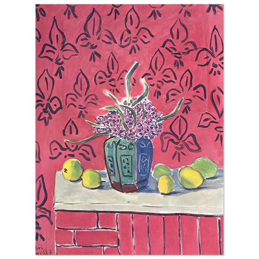 Henri Matisse - STILL LIFE WITH LEMONS 1943  75x100 cm / 30x40inches Fine Art Poster
