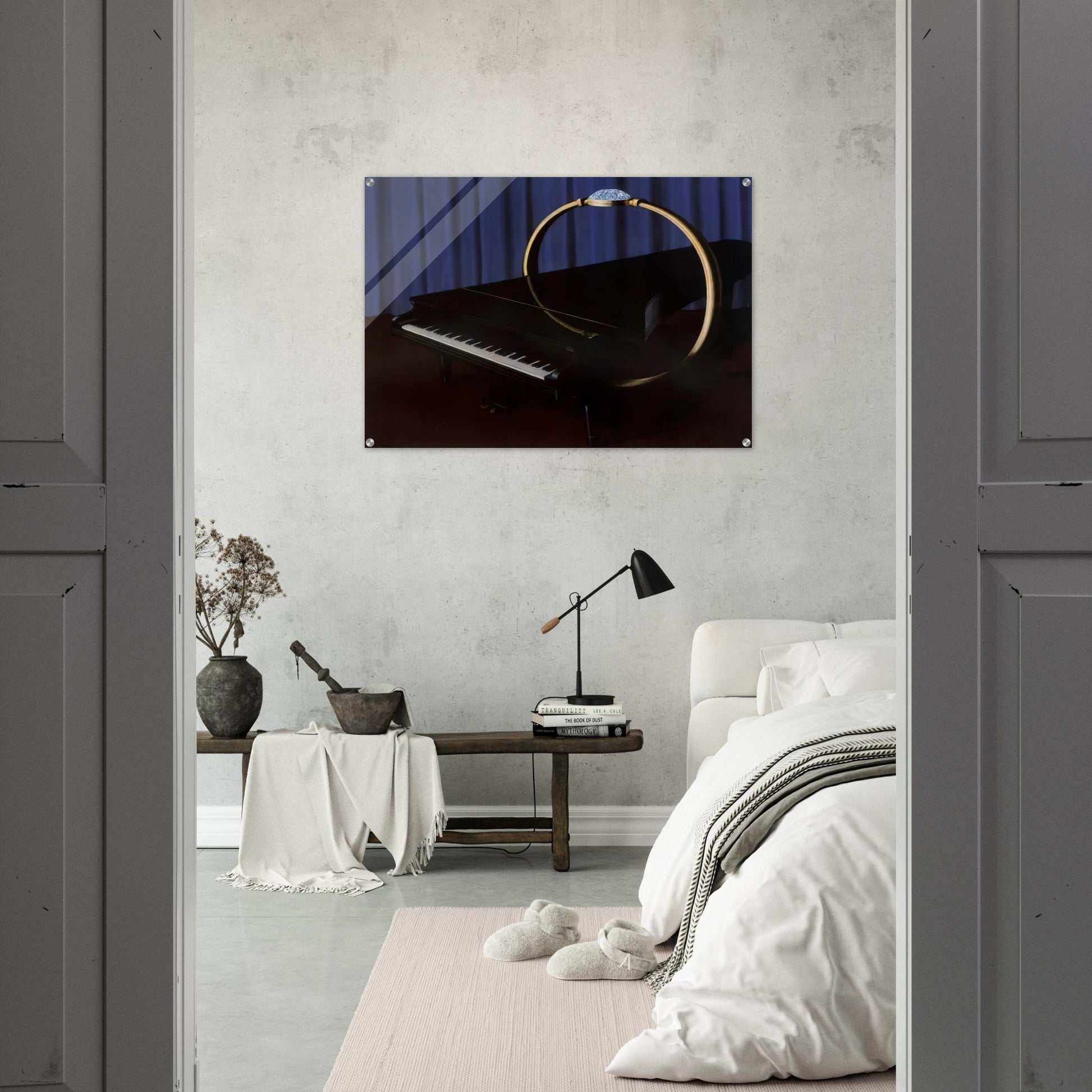 THE HAPPY HAND 1953 - Rene Magritte Acrylic Print - 70x100 cm / 28x40″ inches
