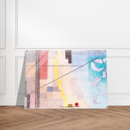 Die Kontraste - Abstract Art - Johannes Itten Acrylic Print - 70x100 cm / 28x40″ inches
