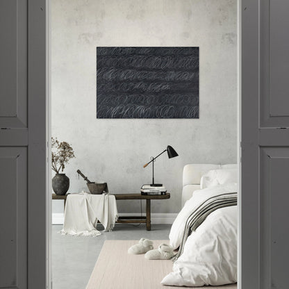 Cold Stream - Cy Twombly Brushed Aluminum Print - 70x100 cm / 28x40 inches | Cy Twombly Aluminum Print | Cy Twombly Prints