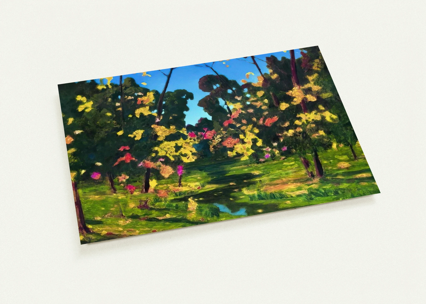 Autumn By Arkhyp Kuindzhi Pack of 10 Post Cards | Arkhyp Kuindzhi Post Cards | A6 (10.5 x 14.8 cm) - 4.1 x 5.8 inches