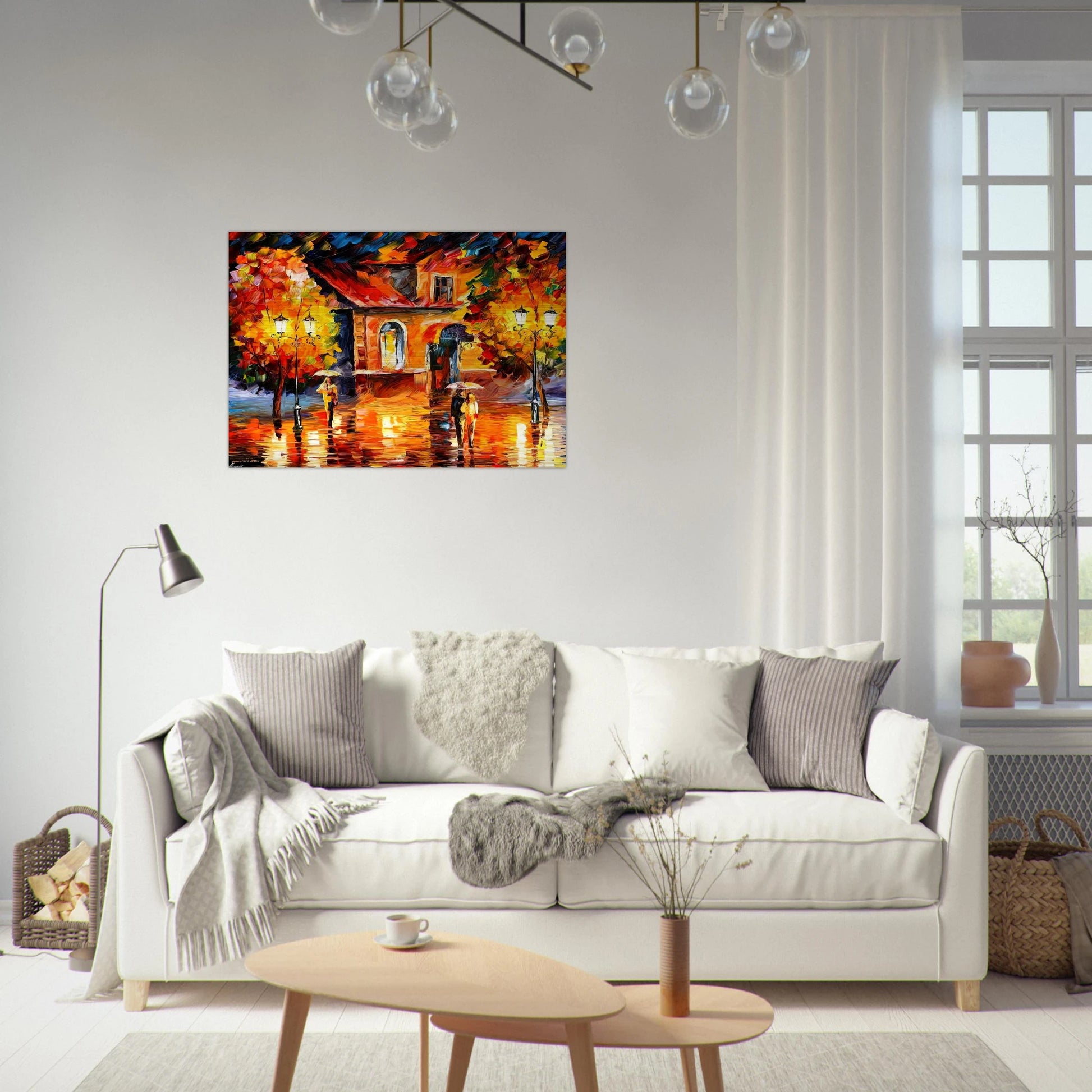 Leonid Afremov - Leonid Afremov Brushed Aluminum Print - 70x100 cm / 28x40 inches | Leonid Afremov Aluminum Print | Leonid Afremov Prints