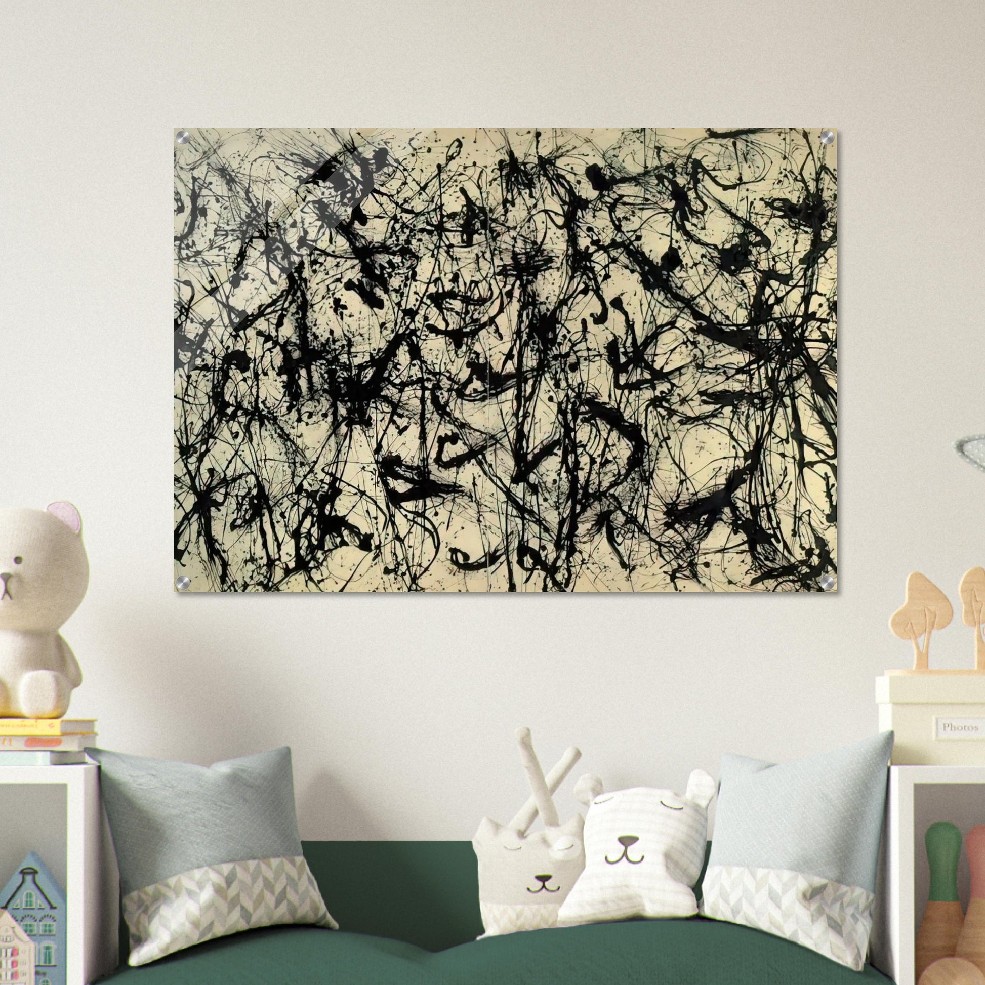 NUMBER 32 1950 - Jackson Pollock Acrylic Print - 70x100 cm / 28x40″ inches