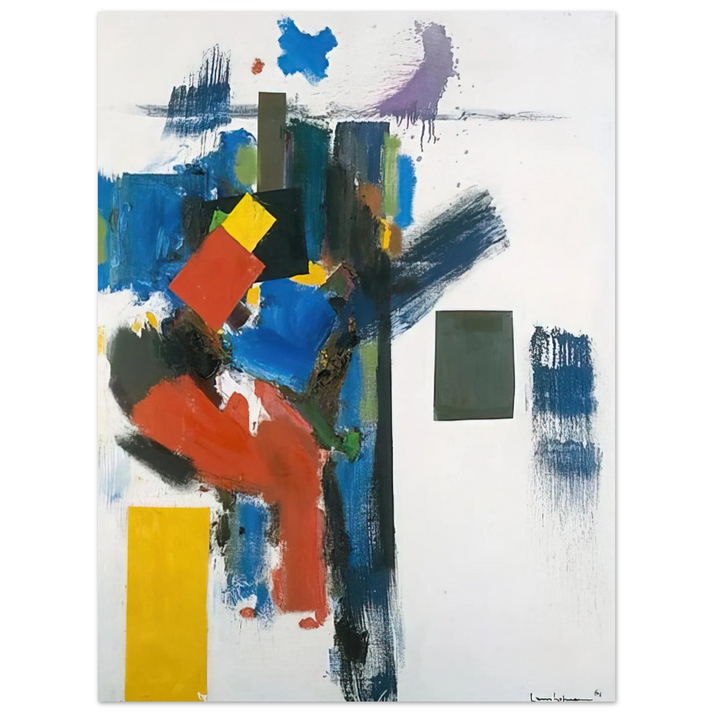 Hans Hofmann - Heraldic Call  75x100 cm / 30x40inches Fine Art Poster