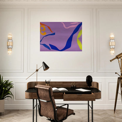 Untitled - 1970 - Ray Parker Brushed Aluminum Print - 70x100 cm / 28x40 inches | Ray Parker Aluminum Print | Ray Parker Prints