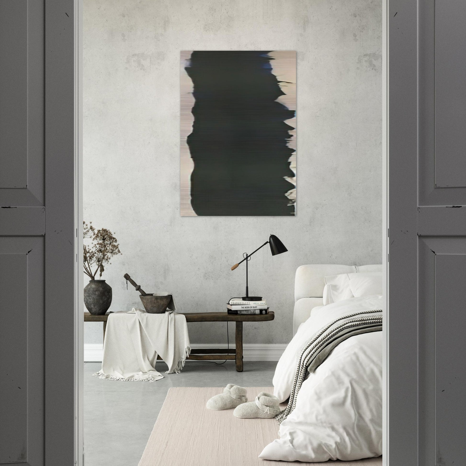Outcry - Barnett Newman Brushed Aluminum Print - 70x100 cm / 28x40 inches | Barnett Newman Aluminum Print | Barnett Newman Prints
