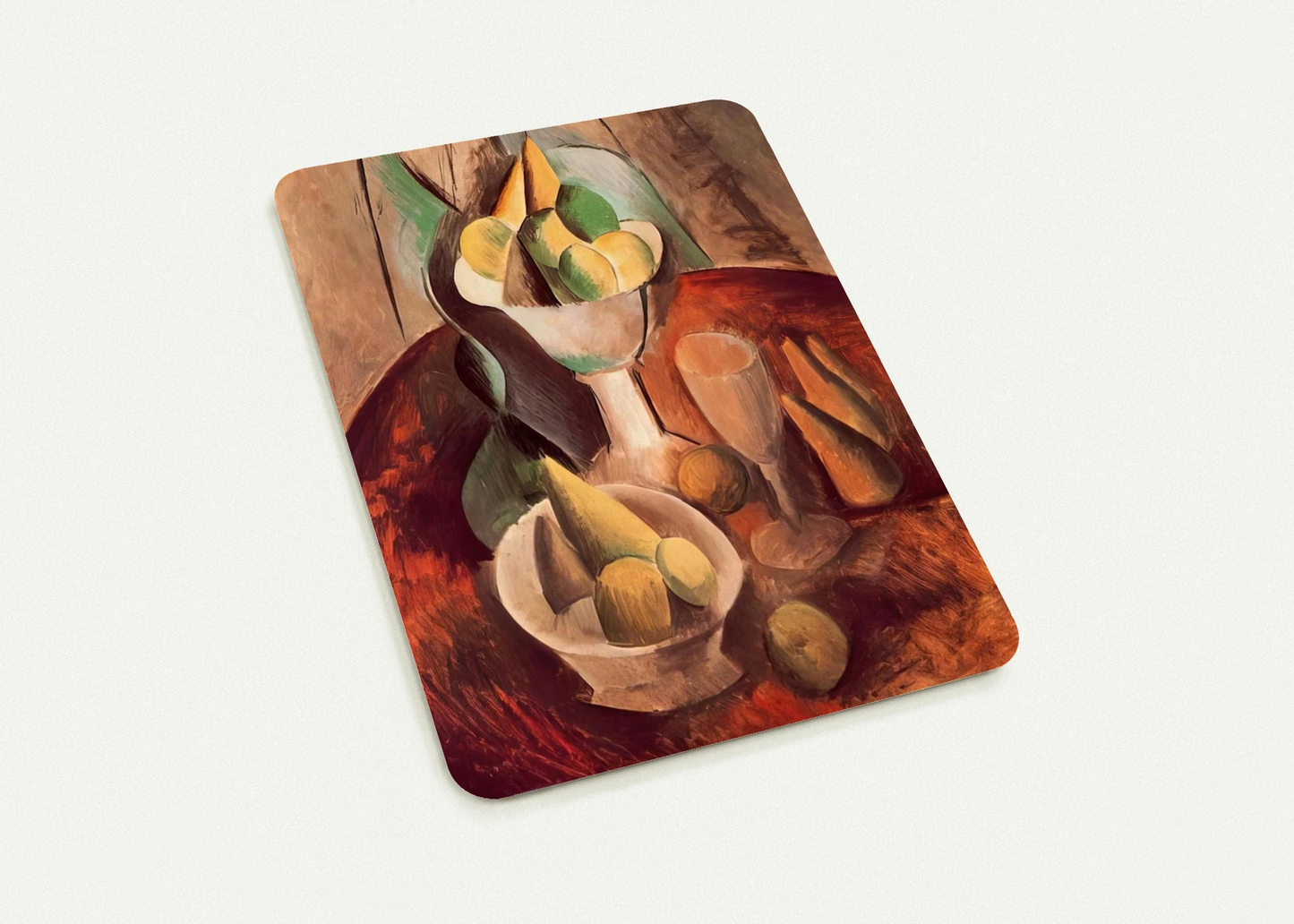 Fruit in a Vase - 1909 By Pablo Picasso Pack of 10 Post Cards | Pablo Picasso Post Cards | A6 (10.5 x 14.8 cm) - 4.1 x 5.8 inches
