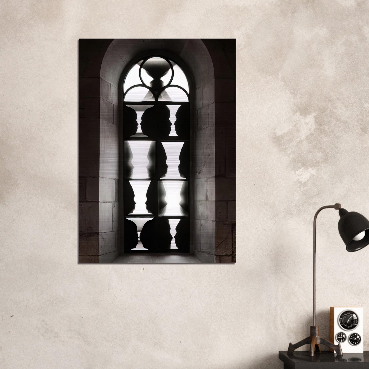 MENSCHENSOHN 2009 - Sigmar Polke Brushed Aluminum Print - 70x100 cm / 28x40 inches | Sigmar Polke Aluminum Print | Sigmar Polke Prints