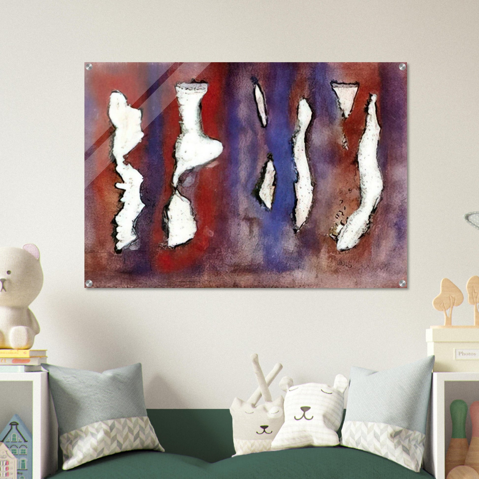 Untitled - Art Informel - Wols Acrylic Print - 70x100 cm / 28x40″ inches