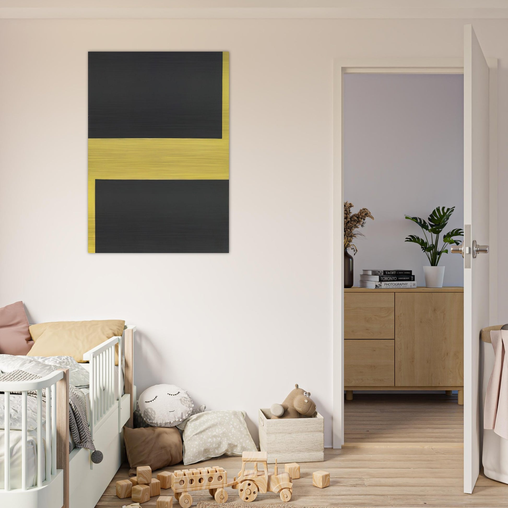 UNTITLED 1964 - BLINKY PALERMO Brushed Aluminum Print - 70x100 cm / 28x40 inches | BLINKY PALERMO Aluminum Print | BLINKY PALERMO Prints