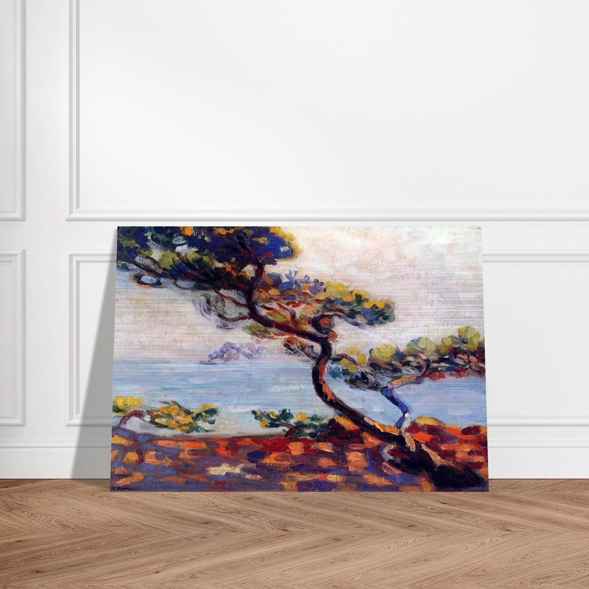 Dans le Midi - 1910 - Armand Guillaumin Brushed Aluminum Print - 70x100 cm / 28x40 inches | Armand Guillaumin Aluminum Print | Armand Guillaumin Prints
