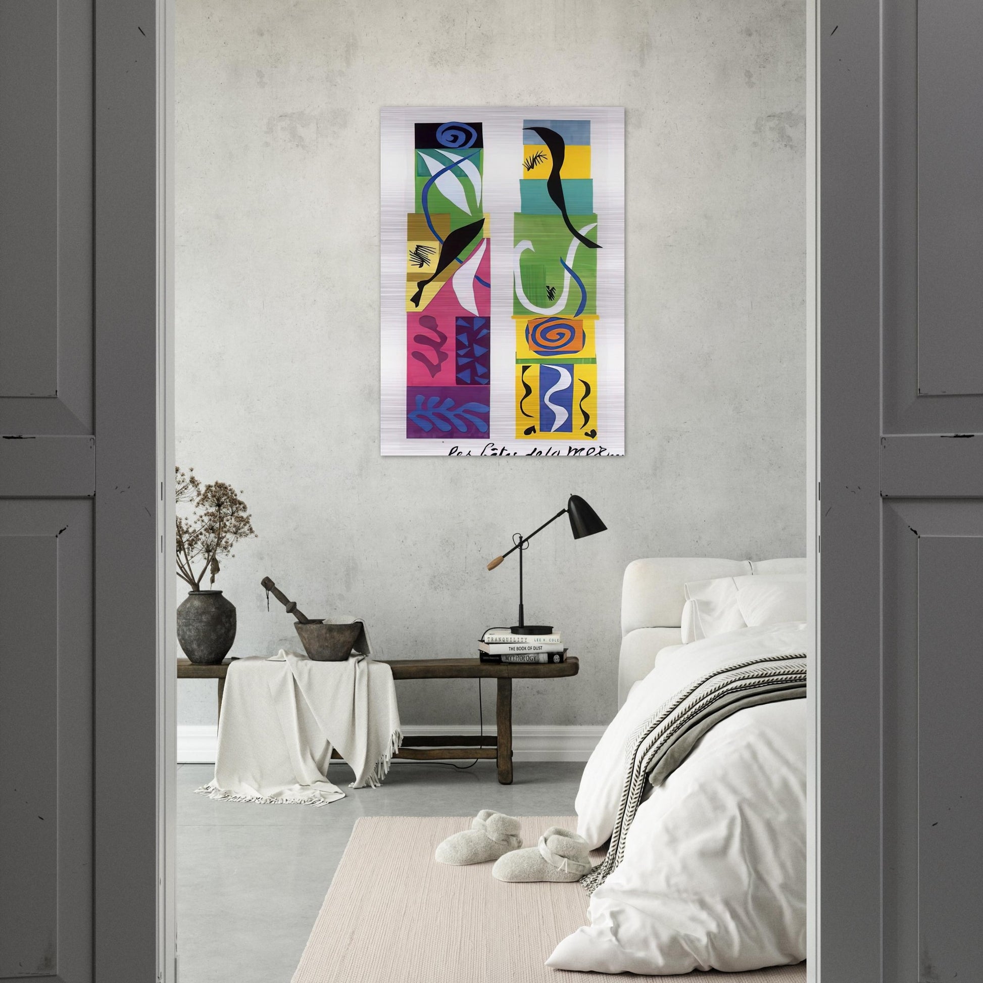 THE MARITIME WILDLIFE 1950 - Henri Matisse Brushed Aluminum Print - 70x100 cm / 28x40 inches | Henri Matisse Aluminum Print | Henri Matisse Prints