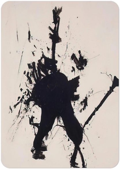 Don Quixote By Hans Hofmann Pack of 10 Post Cards | Hans Hofmann Post Cards | A6 (10.5 x 14.8 cm) - 4.1 x 5.8 inches