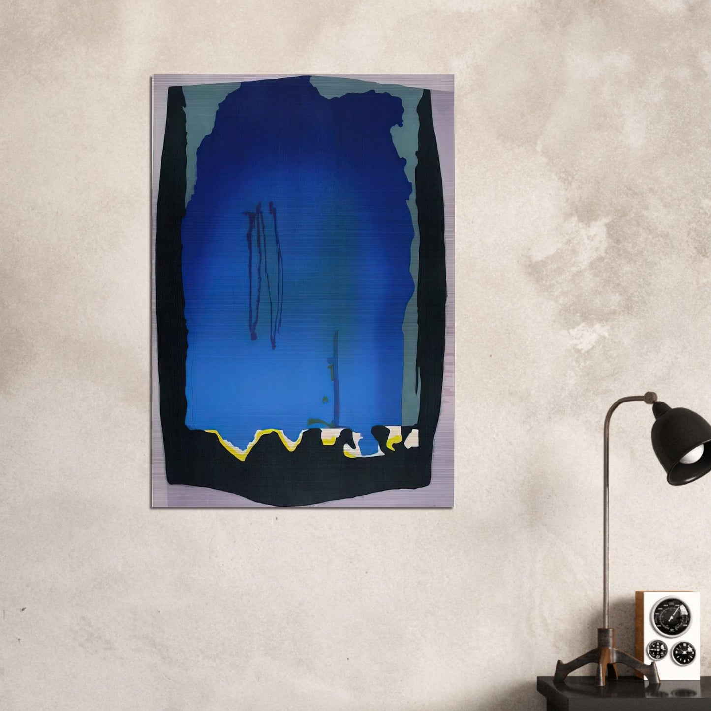 Freefall - 1992 - Helen Frankenthaler Brushed Aluminum Print - 70x100 cm / 28x40 inches | Helen Frankenthaler Aluminum Print | Helen Frankenthaler Prints