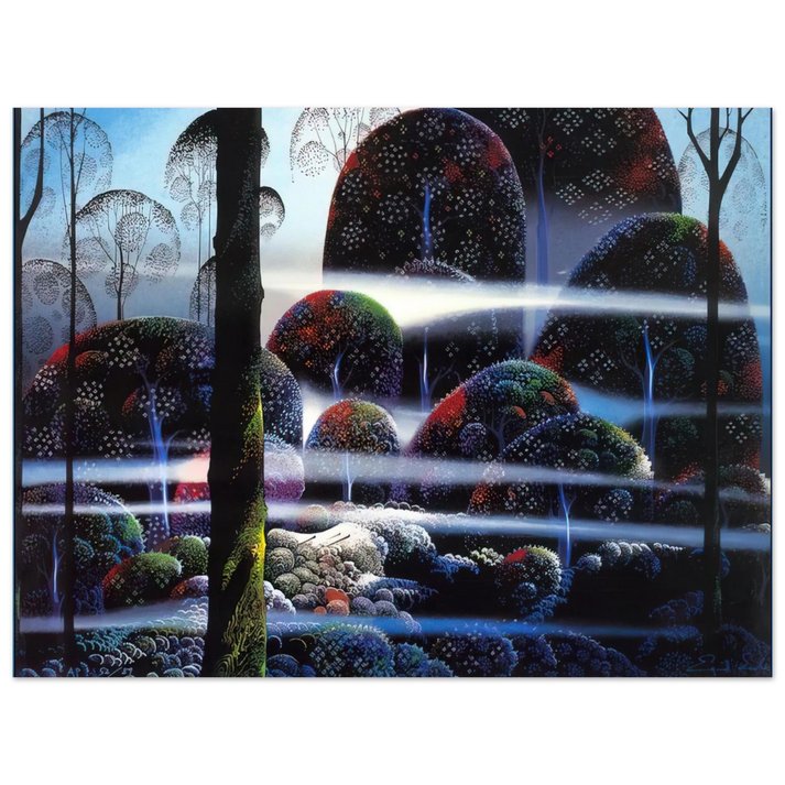 Eyvind Earle - Beyond Paradise  75x100 cm / 30x40inches Fine Art Poster