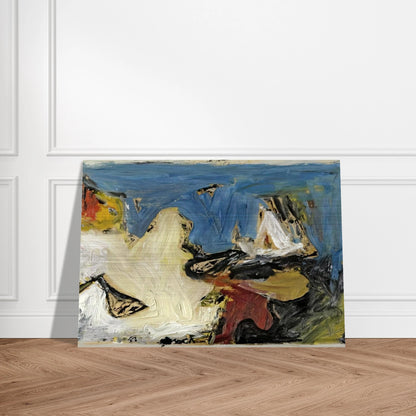 PAINTING I 1957 - Milton Resnick Brushed Aluminum Print - 70x100 cm / 28x40 inches | Milton Resnick Aluminum Print | Milton Resnick Prints