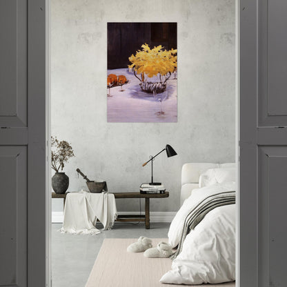 Still Life with Daffodils - John Singer Sargent Brushed Aluminum Print - 70x100 cm / 28x40 inches | John Singer Sargent Aluminum Print | John Singer Sargent Prints