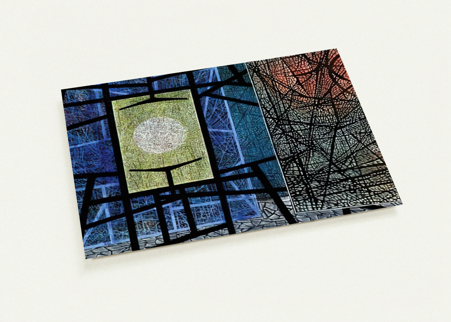 Equations - 1965 By Jimmy Ernst Pack of 10 Post Cards | Jimmy Ernst Post Cards | A6 (10.5 x 14.8 cm) - 4.1 x 5.8 inches