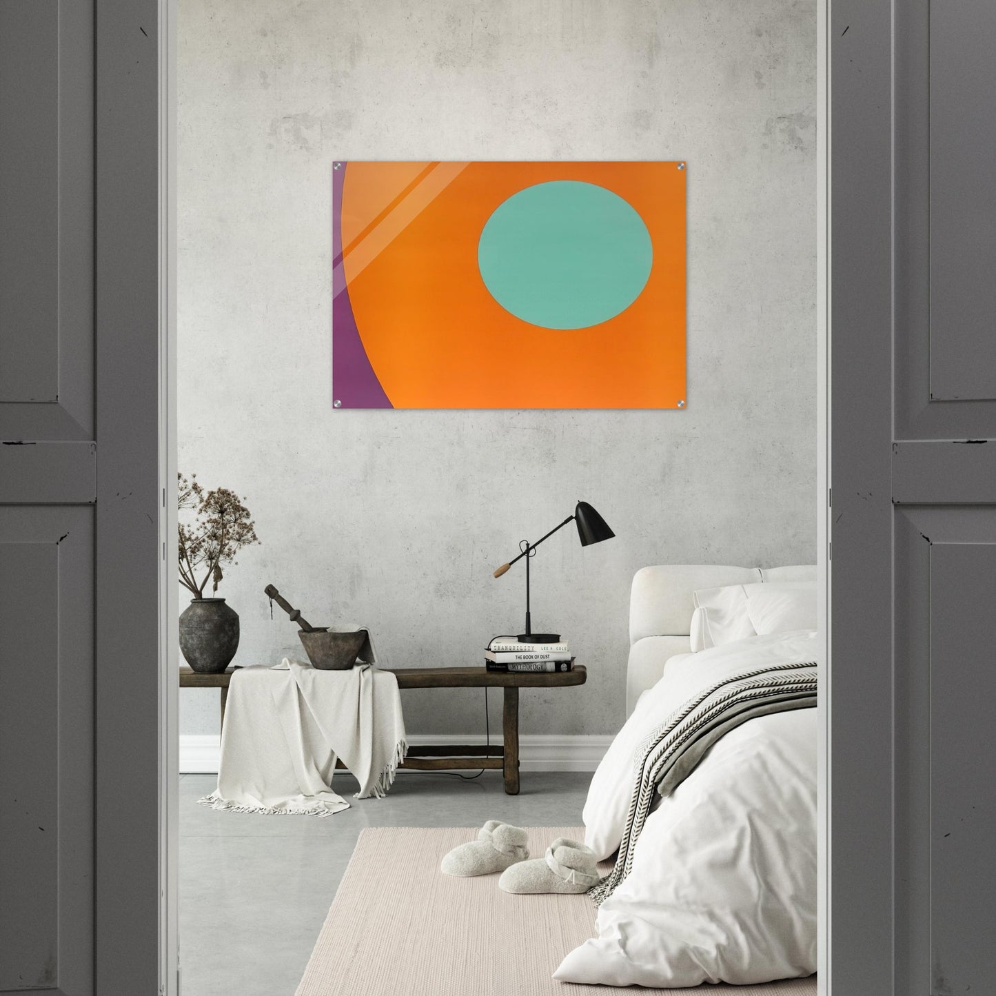 Untitled Abstract - 1962 - Alexander Liberman Acrylic Print - 70x100 cm / 28x40″ inches
