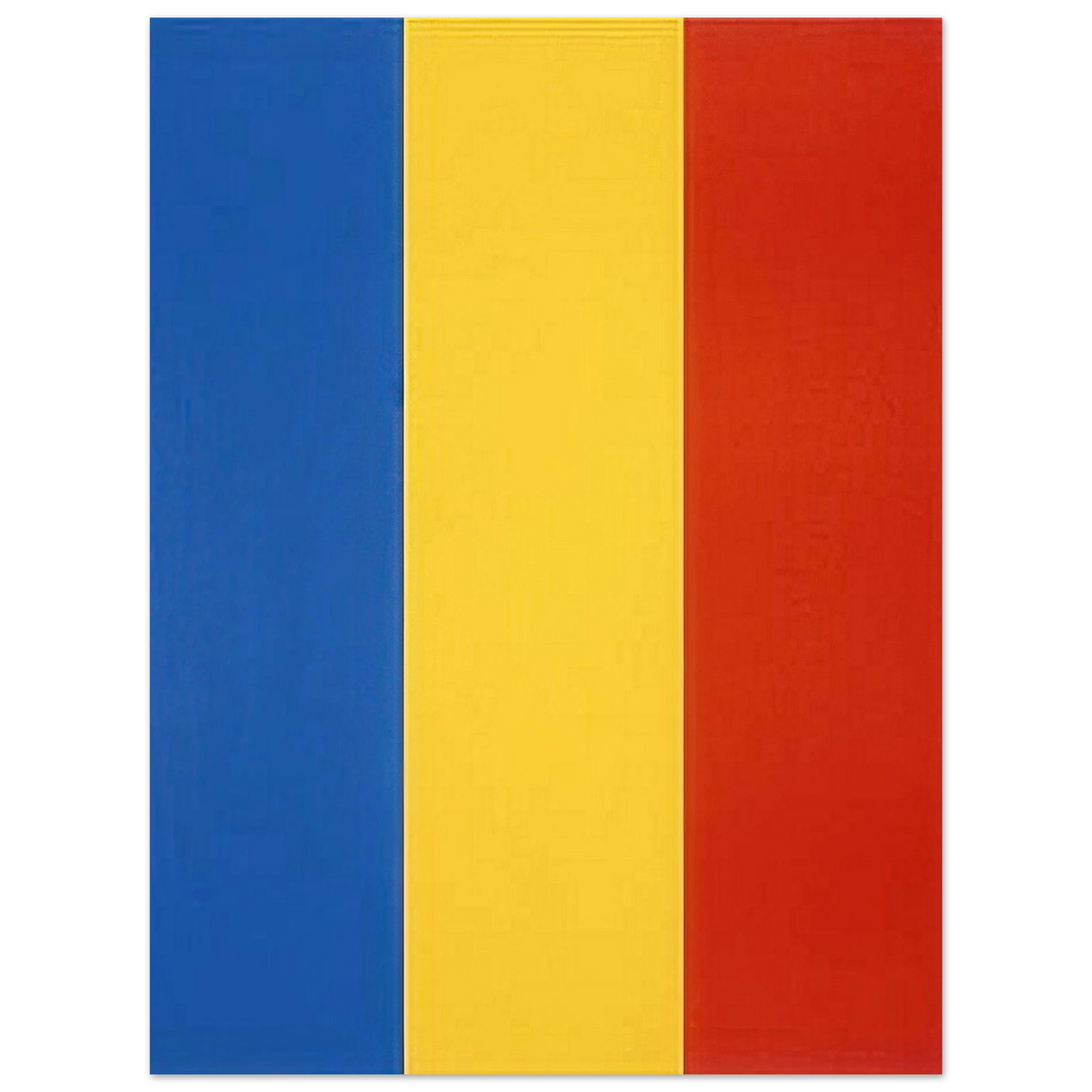 Ellsworth Kelly - Blue Yellow Red  75x100 cm / 30x40inches Fine Art Poster