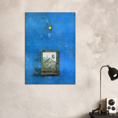 Sanctuary - Max Ernst Brushed Aluminum Print - 70x100 cm / 28x40 inches | Max Ernst Aluminum Print | Max Ernst Prints