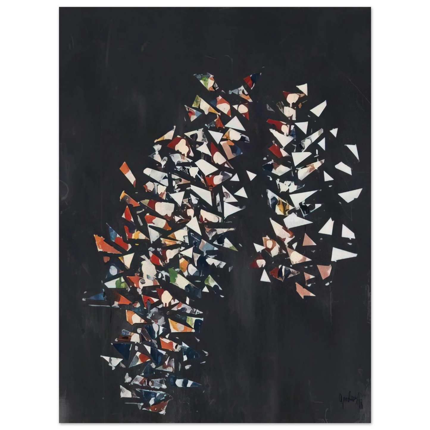 Robert Goodnough - Z--Z--Z - 1998  75x100 cm / 30x40inches Fine Art Poster