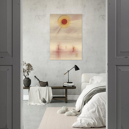 STRAHLEN 1929 - Wassily Kandinsky Brushed Aluminum Print - 70x100 cm / 28x40 inches | Wassily Kandinsky Aluminum Print | Wassily Kandinsky Prints