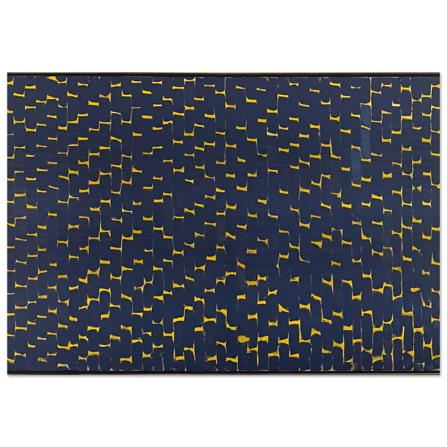 LATE NIGHT REFLECTIONS 1972 - Alma Woodsey Thomas Brushed Aluminum Print - 70x100 cm / 28x40 inches | Alma Woodsey Thomas Aluminum Print | Alma Woodsey Thomas Prints