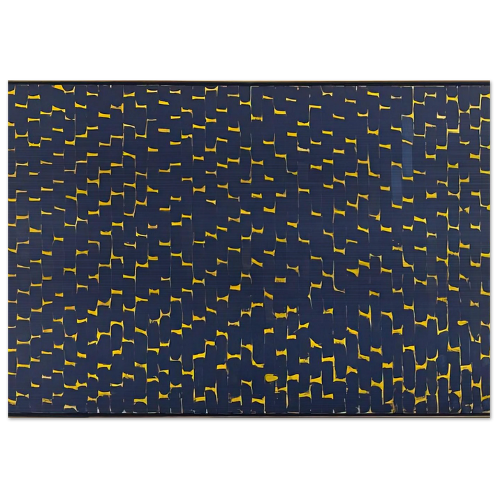 LATE NIGHT REFLECTIONS 1972 - Alma Woodsey Thomas Brushed Aluminum Print - 70x100 cm / 28x40 inches | Alma Woodsey Thomas Aluminum Print | Alma Woodsey Thomas Prints