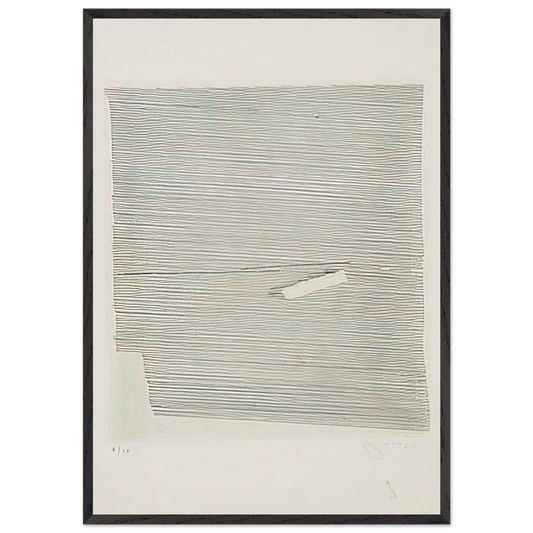 Balance - 1960 - Gego 70x100 cm / 28x40 inches Framed Art Print – Black Wooden Frame