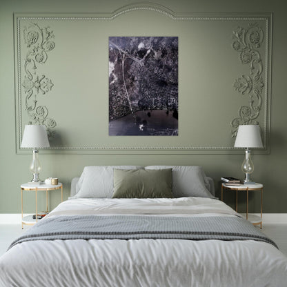 14 FEB 45 2002 - Gerhard Richter Brushed Aluminum Print - 70x100 cm / 28x40 inches | Gerhard Richter Aluminum Print | Gerhard Richter Prints