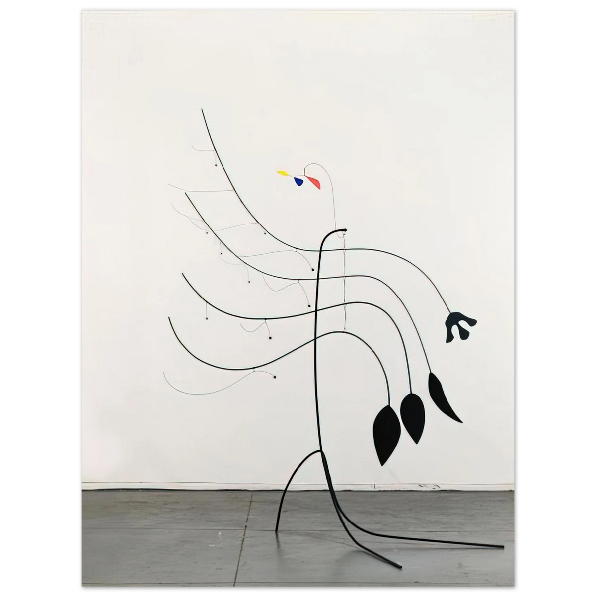Alexander Calder - FOUR LEAVES AND THREE PETALS 1939 Fine Art Poster