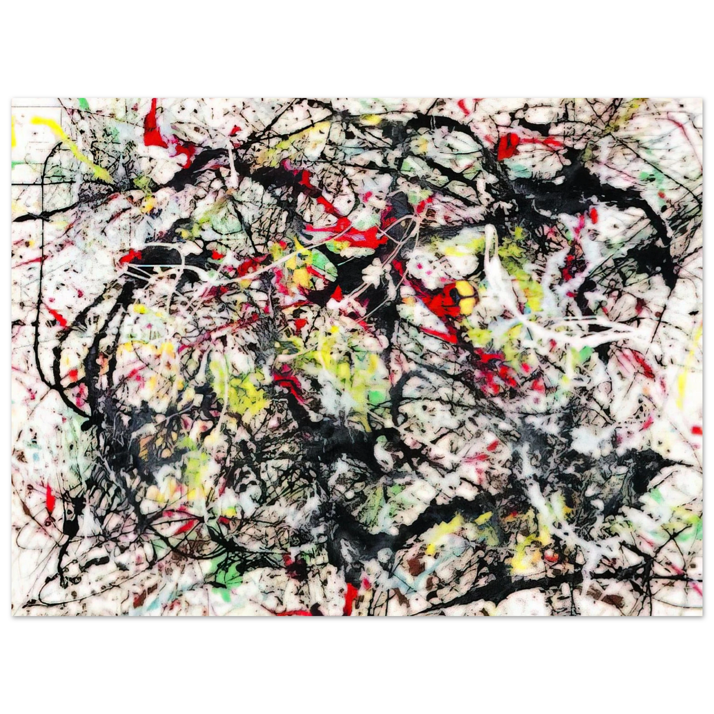 Jackson Pollock - NUMBER 48 1949  75x100 cm / 30x40inches Fine Art Poster