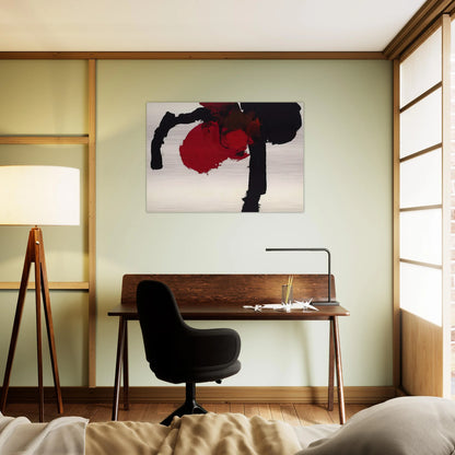 COMPOSITION 1964 - Luis Feito Brushed Aluminum Print - 70x100 cm / 28x40 inches | Luis Feito Aluminum Print | Luis Feito Prints
