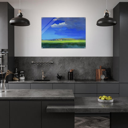 After the thunderstorm - Arkhyp Kuindzhi Acrylic Print - 70x100 cm / 28x40″ inches | Arkhyp Kuindzhi Wall Art | Arkhyp Kuindzhi Prints