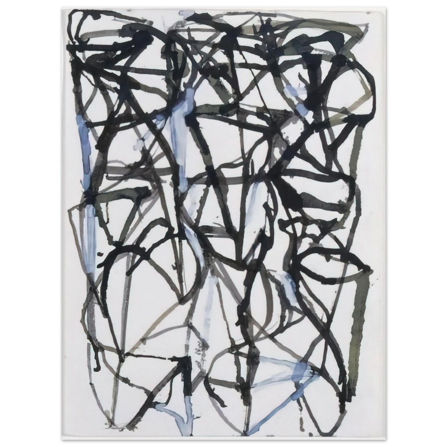 Brice Marden - Workbook--Hydra, Tampere, N.Y.C., Bucks Co. - 1988  75x100 cm / 30x40inches Fine Art Poster