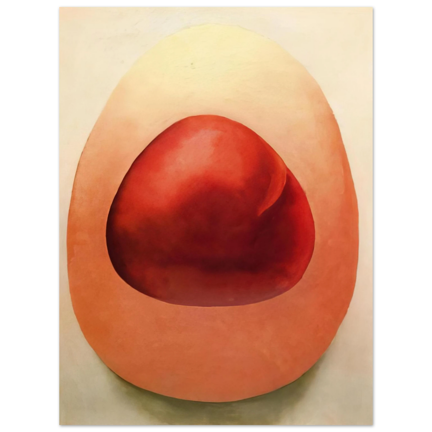 Georgia O'Keeffe - Red and Pink Rocks Fine Art Poster