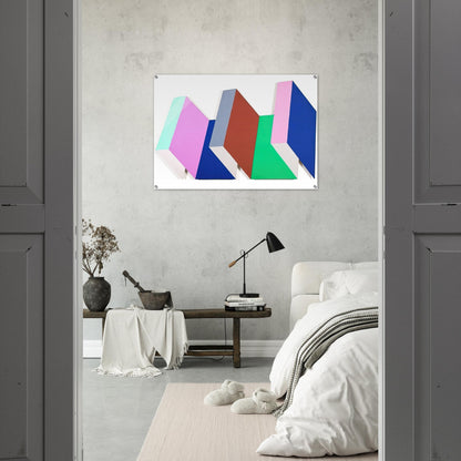 Fold One - 1968 - Thomas Downing Acrylic Print - 70x100 cm / 28x40″ inches