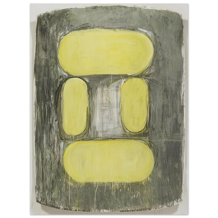 Ron Gorchov - Ulysses - 1979  75x100 cm / 30x40inches Fine Art Poster