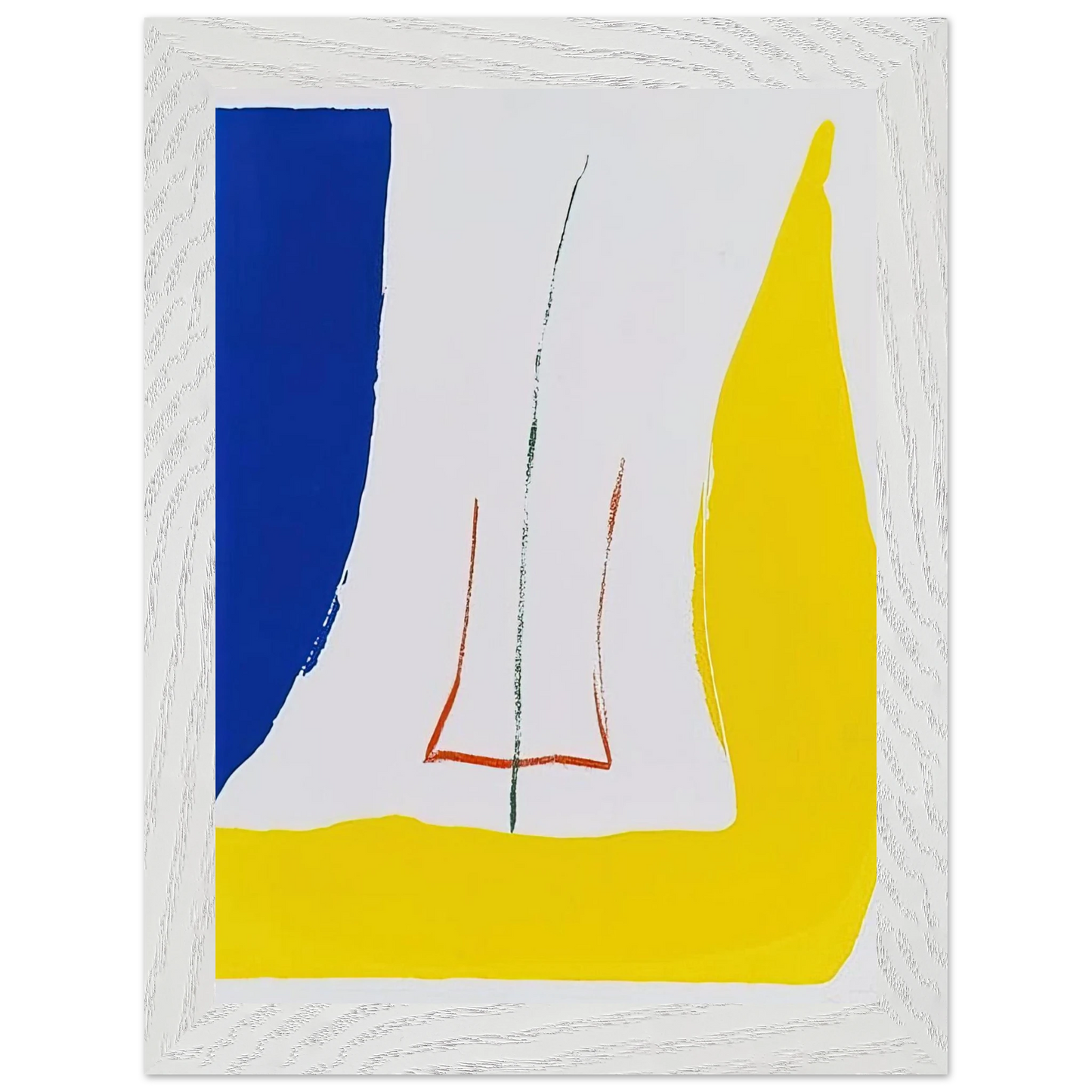 Helen Frankenthaler - Sun Corner - 1968 Wall art - 40x50 cm / 16x20 inches - Fine Art Poster-canvas - -