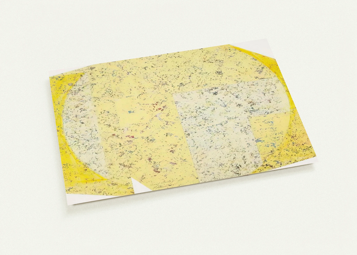 Lattice By Sam Gilliam Pack of 10 Post Cards | Sam Gilliam Post Cards | A6 (10.5 x 14.8 cm) - 4.1 x 5.8 inches