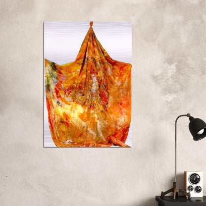 Mars at Angles - Sam Gilliam Brushed Aluminum Print - 70x100 cm / 28x40 inches | Sam Gilliam Aluminum Print | Sam Gilliam Prints