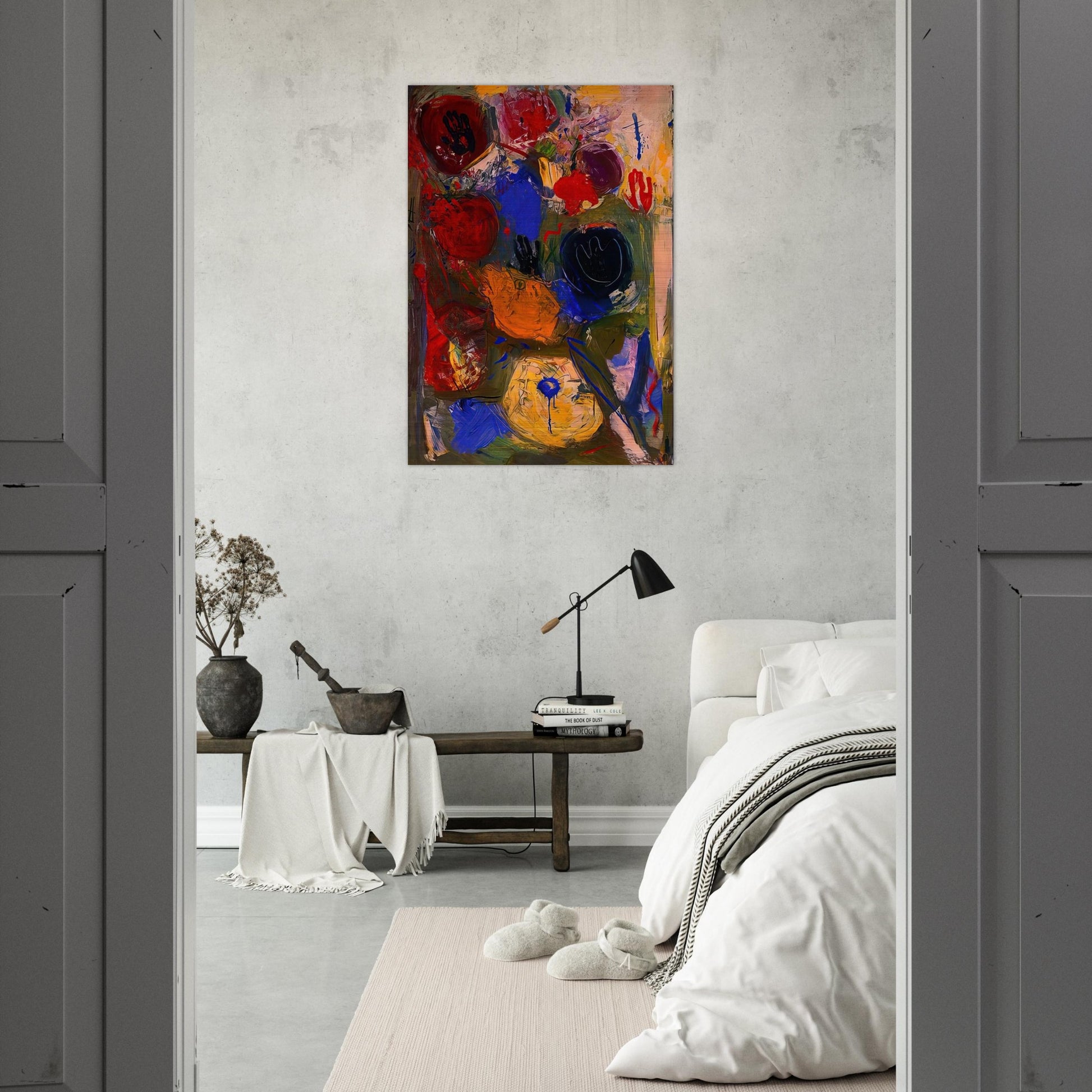 The Third Hand - Hans Hofmann Brushed Aluminum Print - 70x100 cm / 28x40 inches | Hans Hofmann Aluminum Print | Hans Hofmann Prints