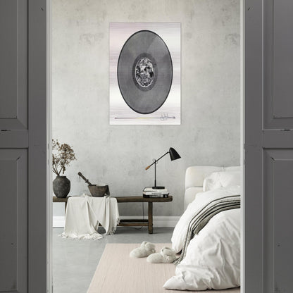 SCOTT FAGAN RECORD 1970 - Jasper Johns Brushed Aluminum Print - 70x100 cm / 28x40 inches | Jasper Johns Aluminum Print | Jasper Johns Prints