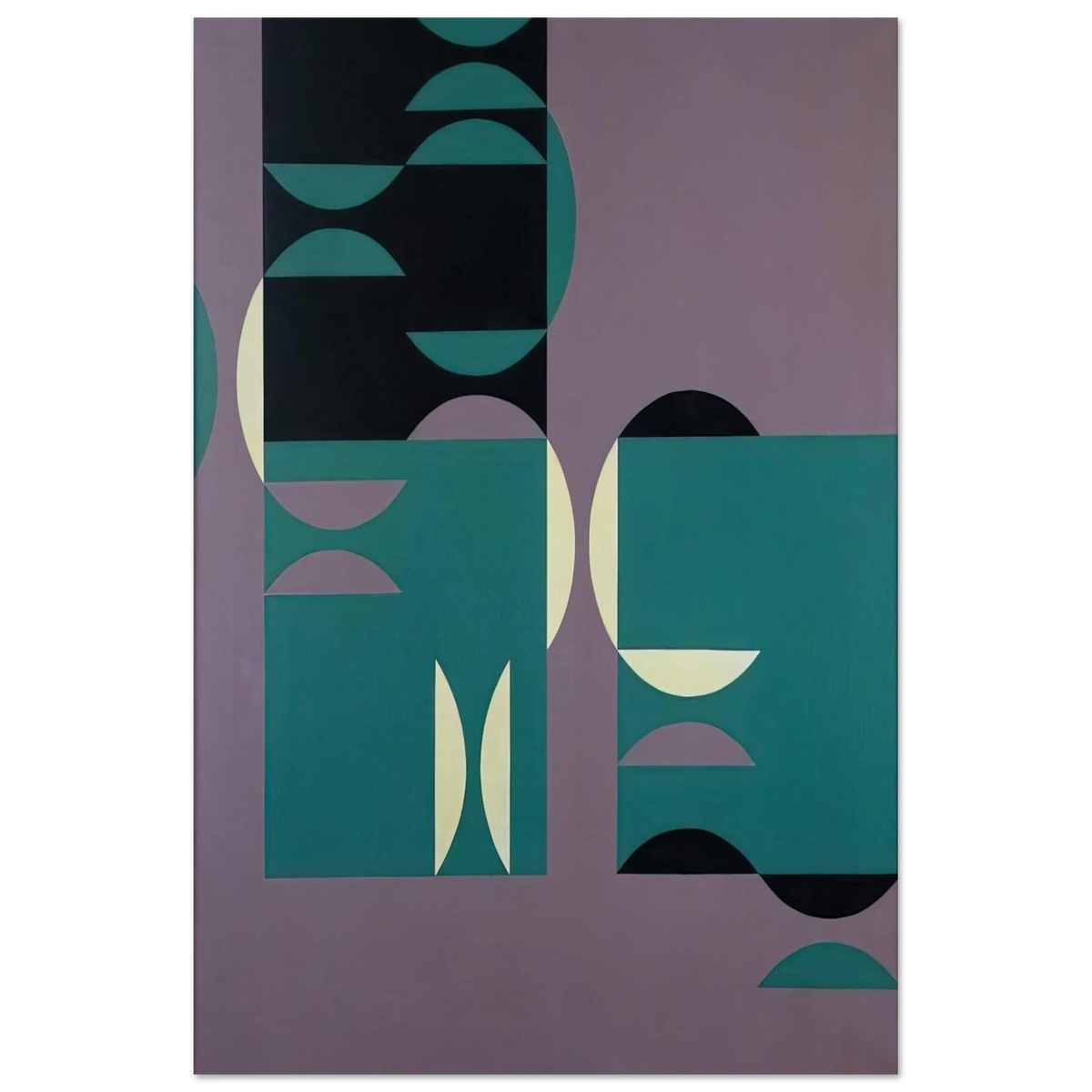 4 temas circulares - 1953 - Tomas Maldonado Art Prints - 100x150 cm / 40x60″ inches | Tomas Maldonado Poster | Tomas Maldonado Prints