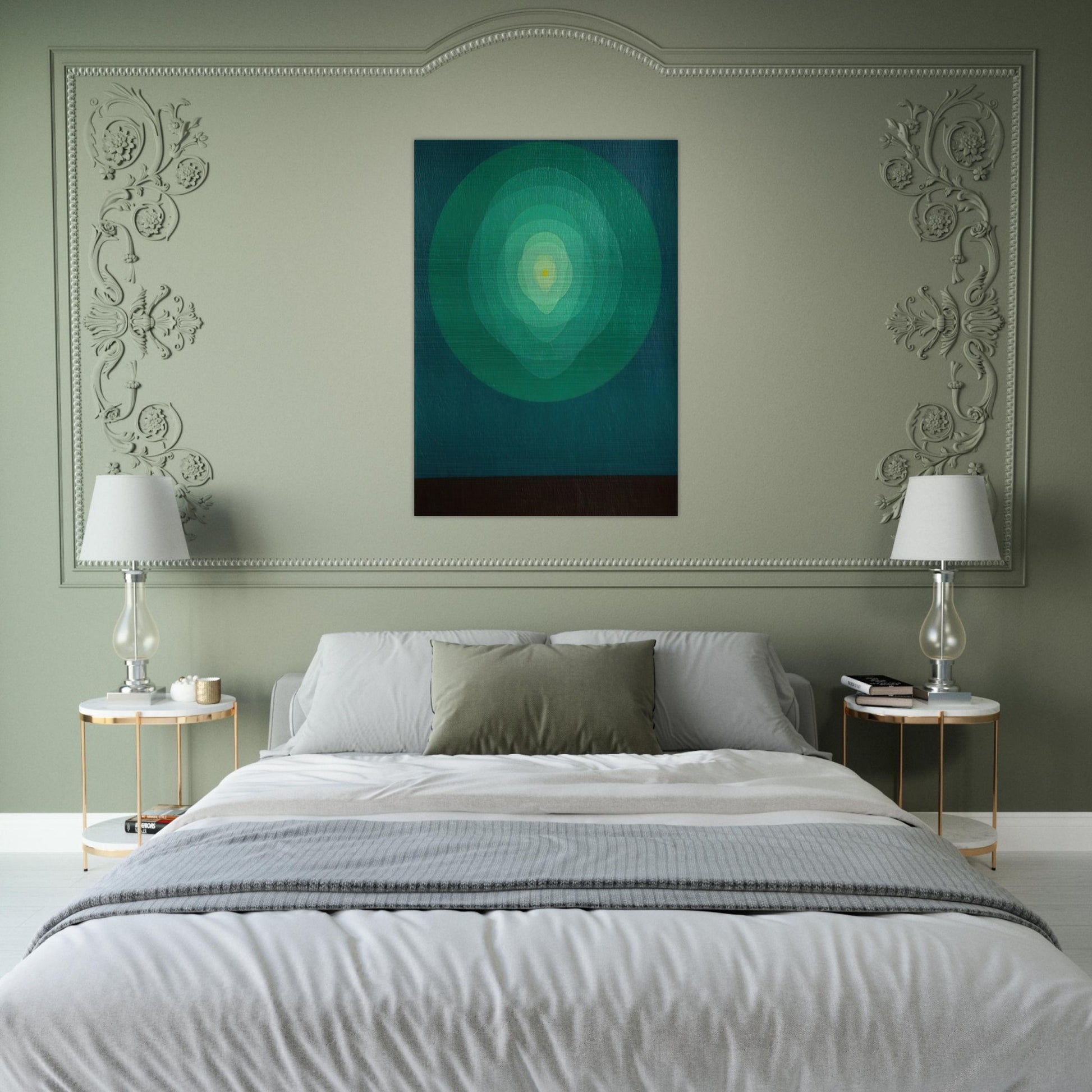 Icon Pyrophorous - 1969 - Clarence Holbrook Carter Brushed Aluminum Print - 70x100 cm / 28x40 inches | Clarence Holbrook Carter Aluminum Print | Clarence Holbrook Carter Prints