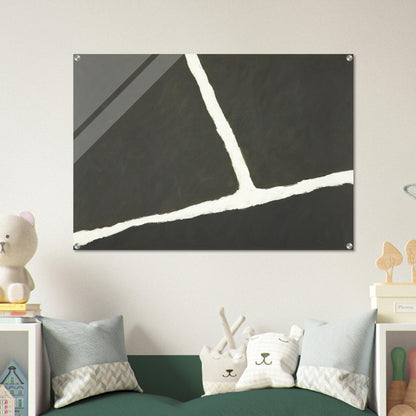 Krijtlijnen HV - 1977 - Ralston Crawford Acrylic Print - 70x100 cm / 28x40″ inches