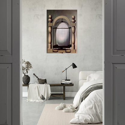 ELECTIVE AFFINITIES 1933 - Rene Magritte Brushed Aluminum Print - 70x100 cm / 28x40 inches | Rene Magritte Aluminum Print | Rene Magritte Prints