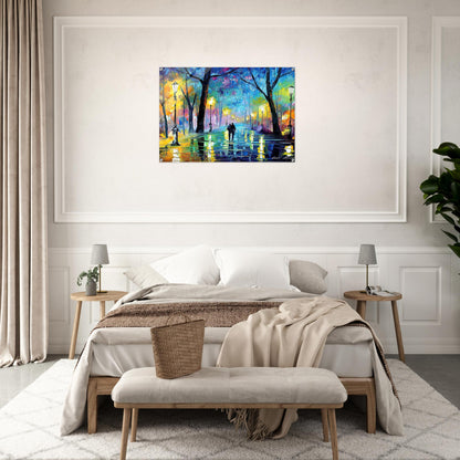 Leonid Afremov - Leonid Afremov Acrylic Print - 70x100 cm / 28x40″ inches