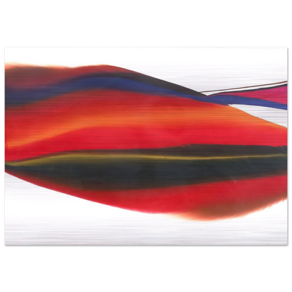 Phenomena Lands End - 1974 - Paul Jenkins Brushed Aluminum Print - 70x100 cm / 28x40 inches | Paul Jenkins Aluminum Print | Paul Jenkins Prints